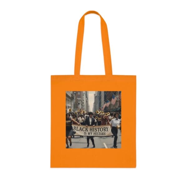 Cotton Tote (BLACK ARTISTIC  TOTE BAG) - Image 7