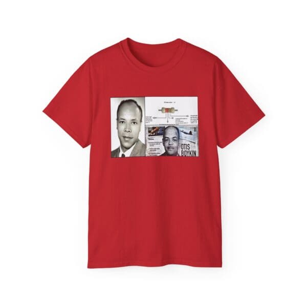 Unisex Ultra Cotton Tee "Otis Boykin: The Genius Behind Modern Electronics" - Image 53