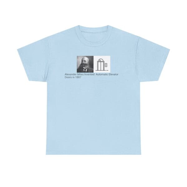 Unisex Heavy Cotton Tee "Alexander Miles: Elevating Innovation, One Step at a Time." - Image 48