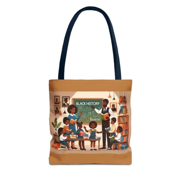 Tote Bag (AOP) "Lessons etched in chalk. Stories carried forward." - Image 25