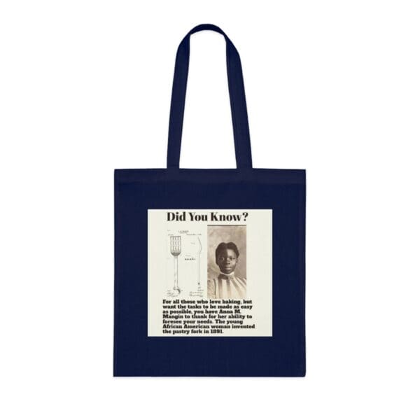 Natural Tote Bag "Carry Ingenuity: Celebrating the Legacy of Anna M. Mangin" - Image 16