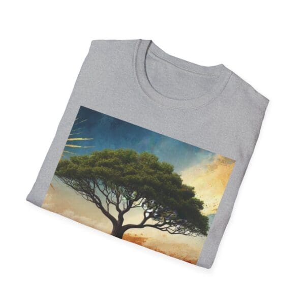 Unisex Softstyle T-Shirt with Inspirational Tree Design - Nature Lover Gift - Image 19