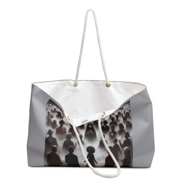 Weekender Bag "Step Through the Gray Mist. Unveil the Truth." - Image 3