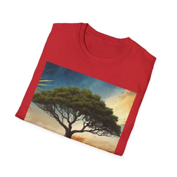 Unisex Softstyle T-Shirt with Inspirational Tree Design - Nature Lover Gift - Image 89