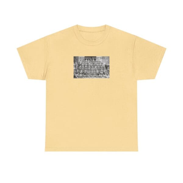 Unisex Heavy Cotton Tee "Black Wall Street: Built on Strength, Burned in Hate, Rising Again." - Image 17