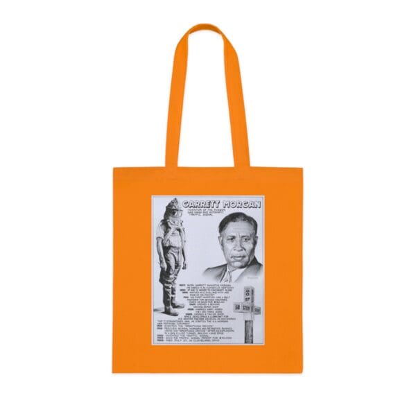 Cotton Canvas Tote Bag "Signal for Change – Carry Garrett Morgan’s Legacy" - Image 7