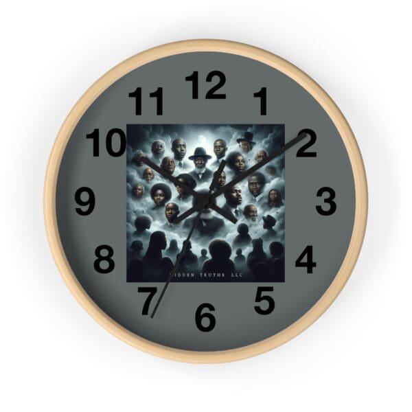 Wall Clock "Through the Mist, History Speaks." - Image 7