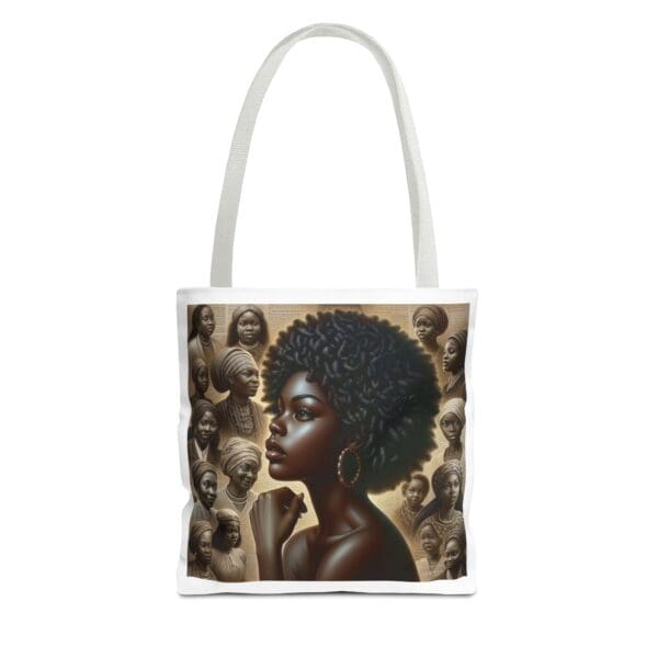 Tote Bag (AOP) "A gaze unbroken. A legacy unshaken." - Image 25