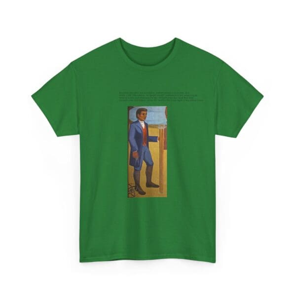 Unisex Heavy Cotton Tee "Benjamin Banneker: Mathematician, Astronomer, Trailblazer." - Image 27