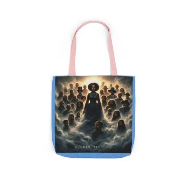 Tote Bag (AOP) "Echoes in the Mist. Strength in Hand. - Image 54