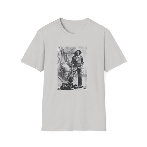 Unisex Softstyle T-Shirt "Ride with Nate Love—The Cowboy Who Defied History. - Image 9