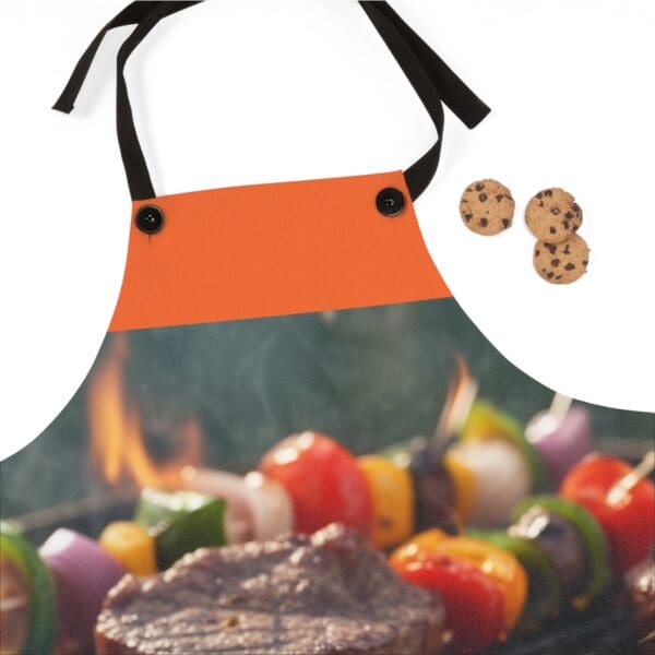 Apron (AOP) "Sizzling Steaks, Bold Kebabs—Wear the Tradition." - Image 2