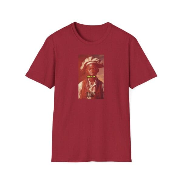 Vintage-Inspired Unisex Softstyle T-Shirt - 'ONLY 14' Graphic Tee "Thomas Fuller: Proof That Brilliance Knows No Chains." - Image 57