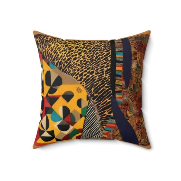 Vibrant Abstract Pillow – Bohemian Home Decor Accent Art for Your Space, Comfort for Your Soul." - Image 8