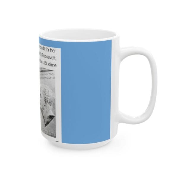 Ceramic Mug 15oz "The Artist Who Made Presidents and Pioneers Immortal Selma Burke." - Image 8