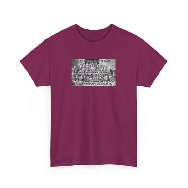 Unisex Heavy Cotton Tee "Black Wall Street: Built on Strength, Burned in Hate, Rising Again." - Image 55