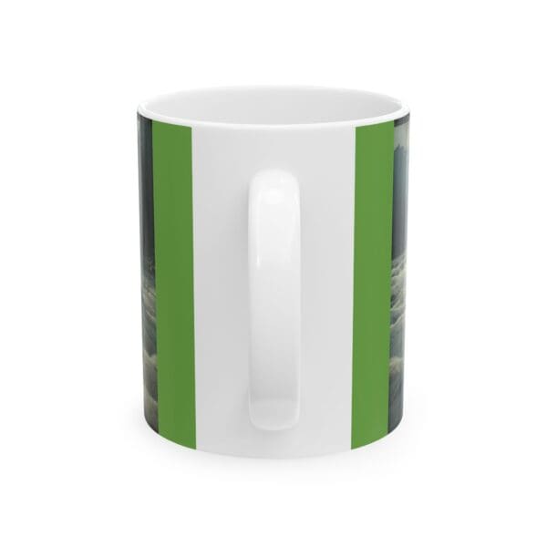 Ceramic Mug, (11oz, 15oz) "The Rapids May Roar, But We Row Forward" - Image 2