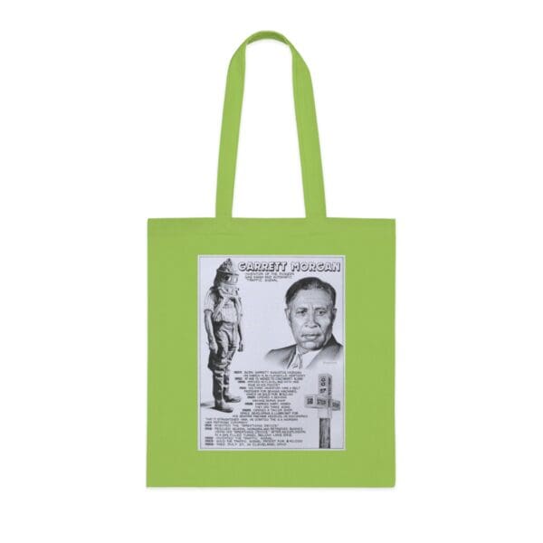 Cotton Canvas Tote Bag "Signal for Change – Carry Garrett Morgan’s Legacy" - Image 10