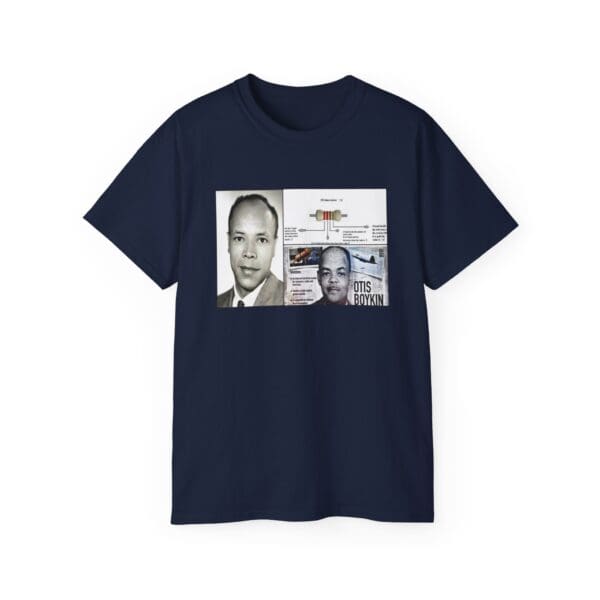 Unisex Ultra Cotton Tee "Otis Boykin: The Genius Behind Modern Electronics" - Image 37