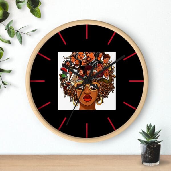 Wall Clock "Time Woven in Legacy." - Image 9
