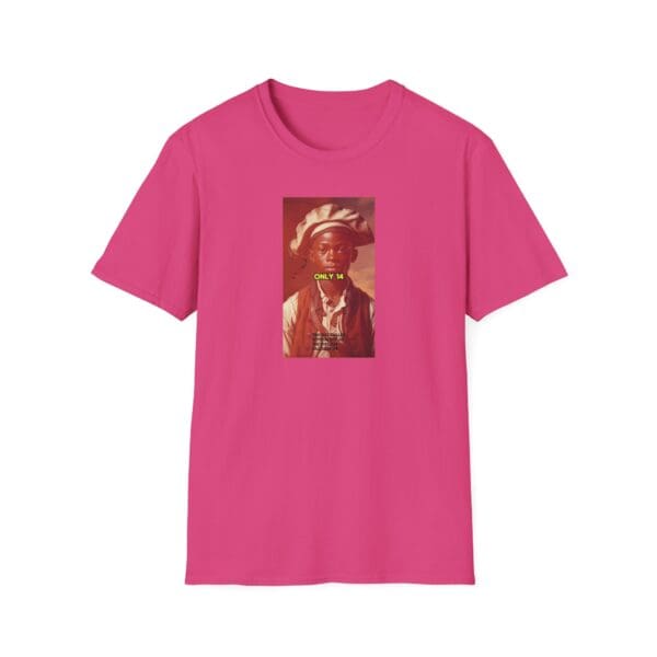 Vintage-Inspired Unisex Softstyle T-Shirt - 'ONLY 14' Graphic Tee "Thomas Fuller: Proof That Brilliance Knows No Chains." - Image 53