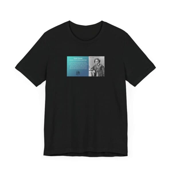 Unisex Jersey Short Sleeve Tee  "Sarah E. Goode: The Mind That Transformed Space" - Image 15