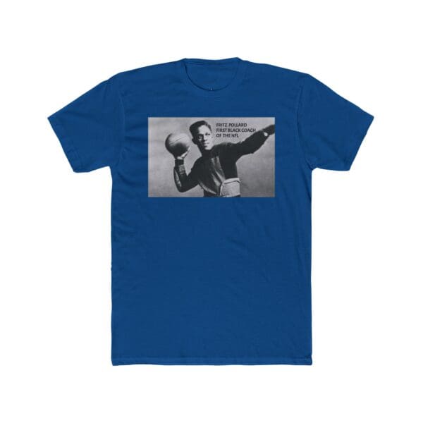 Unisex Cotton Crew Tee "Fritz Pollard: The First Black NFL Coach & Trailblazer" - Image 28