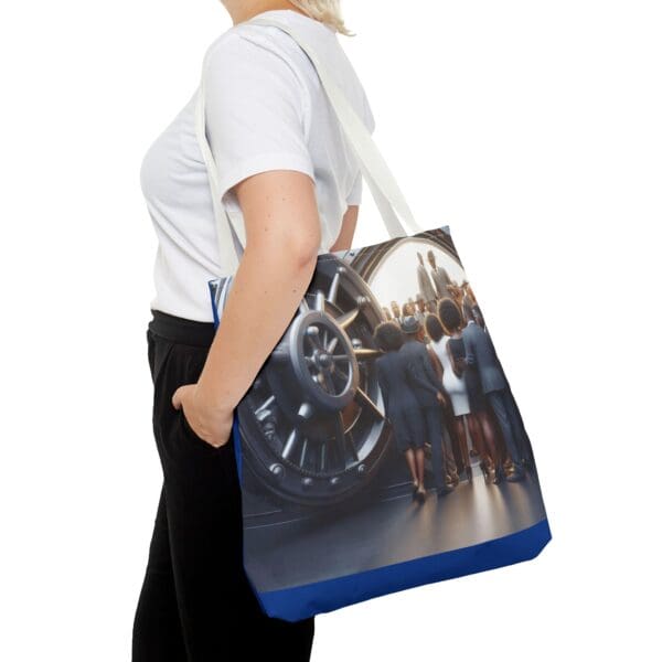 Tote Bag (AOP) "The vault opens. The stories remain." - Image 36