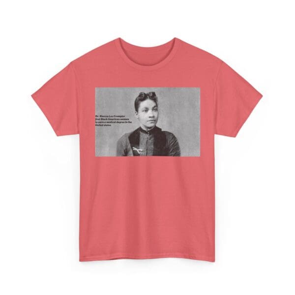 Unisex Heavy Cotton Tee "Dr. Rebecca Lee Crumpler: First Black Woman Doctor in the U.S." - Image 7