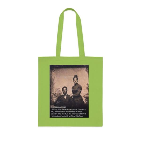 Cotton Canvas Tote Bag "Sundance Kid & Etta Place: Ride with Outlaw Legends!" - Image 10