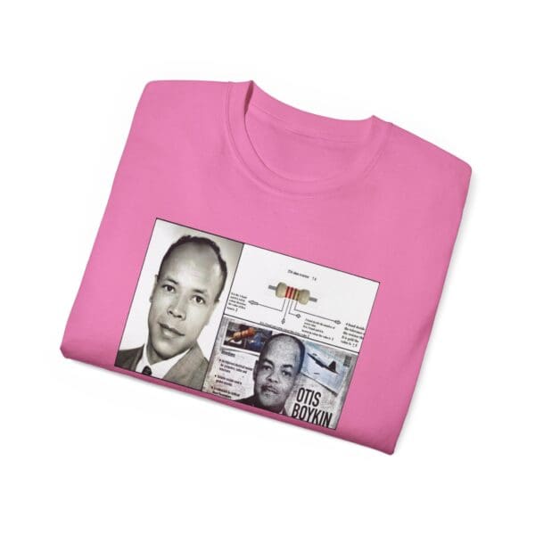 Unisex Ultra Cotton Tee "Otis Boykin: The Genius Behind Modern Electronics" - Image 48