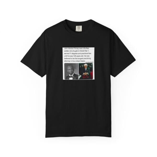 Unisex Garment-Dyed T-shirt "John Morton-Finney: Eleven Degrees, One Unbreakable Spirit." - Image 41