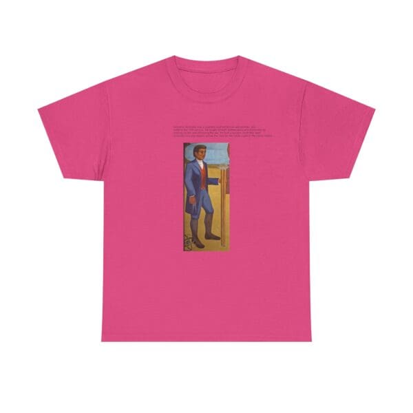 Unisex Heavy Cotton Tee "Benjamin Banneker: Mathematician, Astronomer, Trailblazer." - Image 41