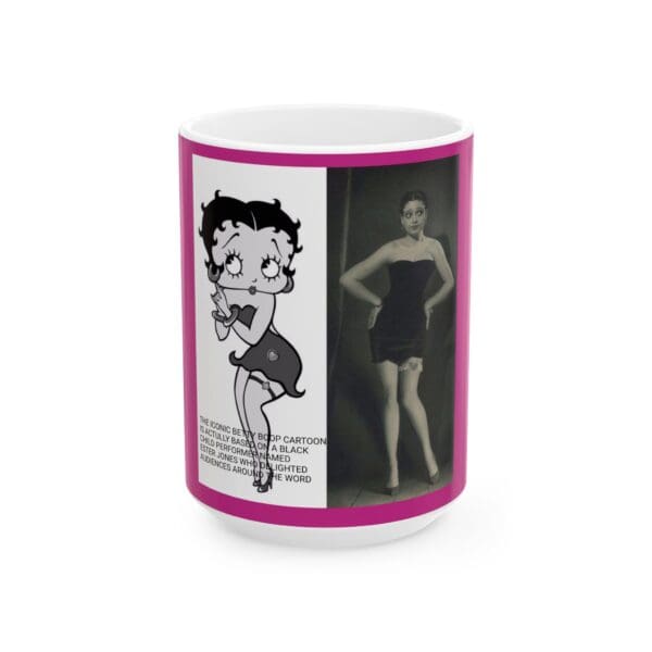 Ceramic Mug 15oz "Baby Esther: The Original Boop-Boop-a-Doop Queen." - Image 5