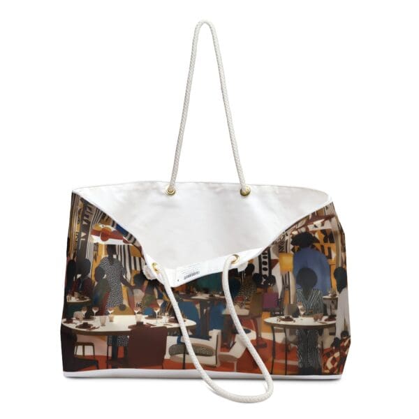 Cultural Vibes Weekender Bag - Stylish Tote for Travel and Leisure "Style That Moves With You." - Image 3