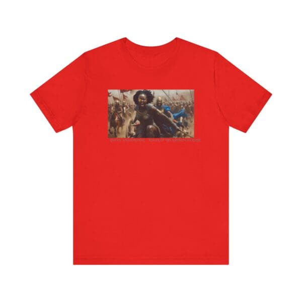 Unisex Jersey Short Sleeve Tee "Queen Amanirenas: The Warrior Who Defied Rome" - Image 17