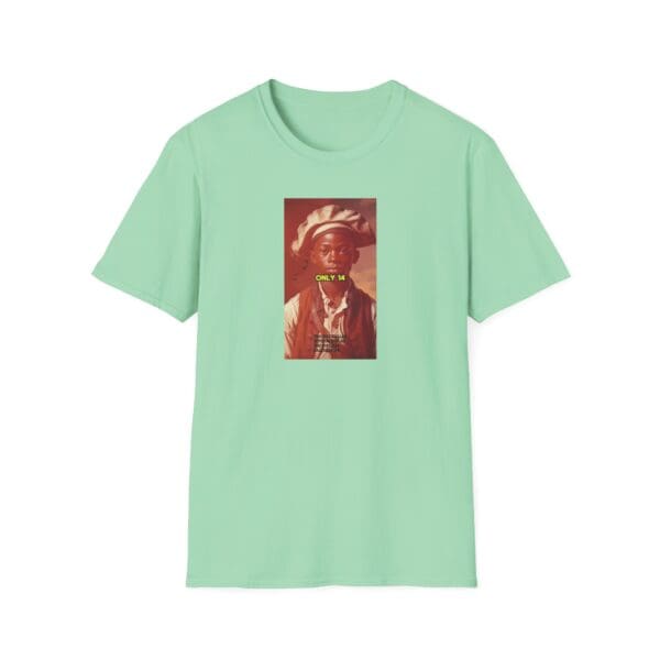 Vintage-Inspired Unisex Softstyle T-Shirt - 'ONLY 14' Graphic Tee "Thomas Fuller: Proof That Brilliance Knows No Chains." - Image 29