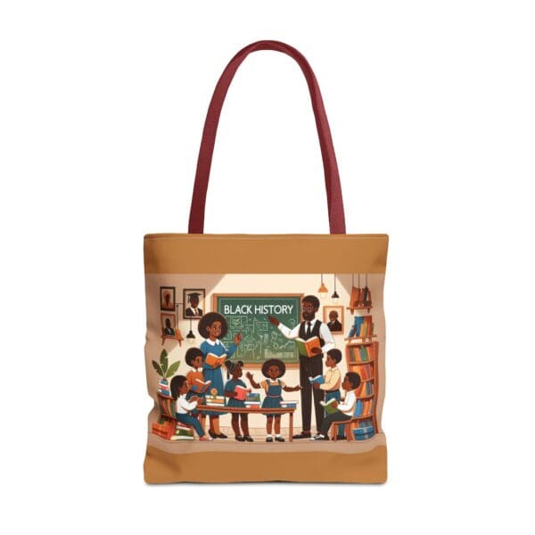 Tote Bag (AOP) "Lessons etched in chalk. Stories carried forward." - Image 11
