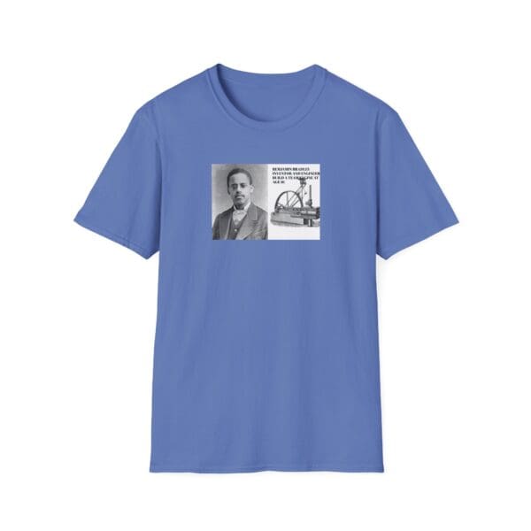 Unisex Softstyle T-Shirt "Benjamin Bradley: Steam Power, Genius, and Resilience." - Image 33