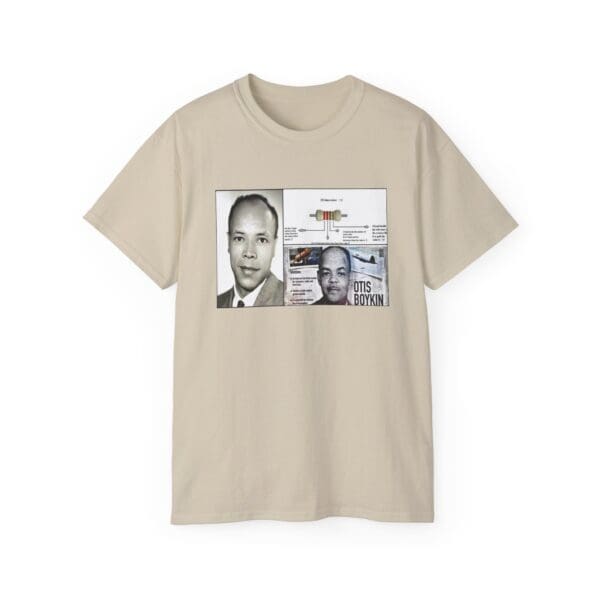 Unisex Ultra Cotton Tee "Otis Boykin: The Genius Behind Modern Electronics" - Image 13