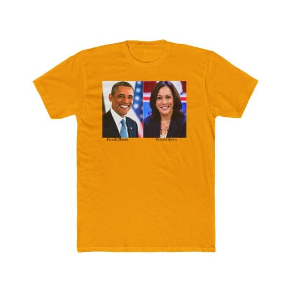Unisex Cotton Crew Tee "First Black President, First Woman VP—A Legacy of Change" - Image 7