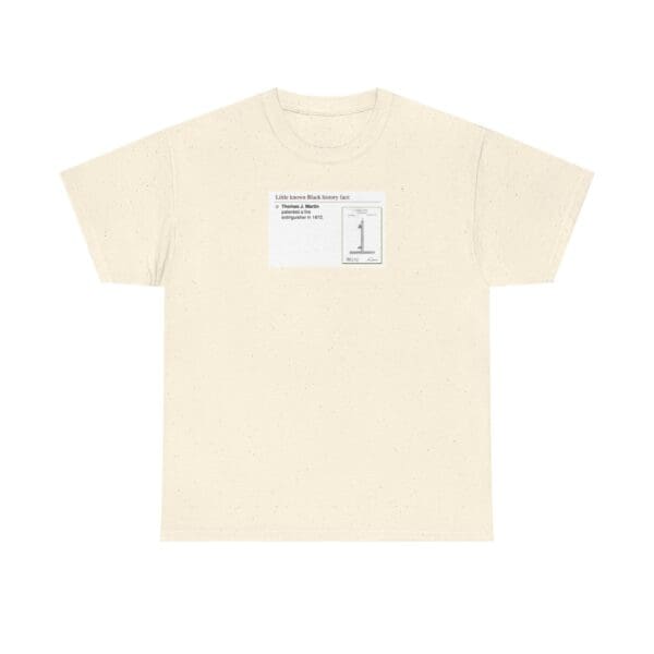 Unisex Heavy Cotton Tee "Fire Safety Revolutionized—Thomas J. Martin’s Legacy Burns Bright." - Image 25