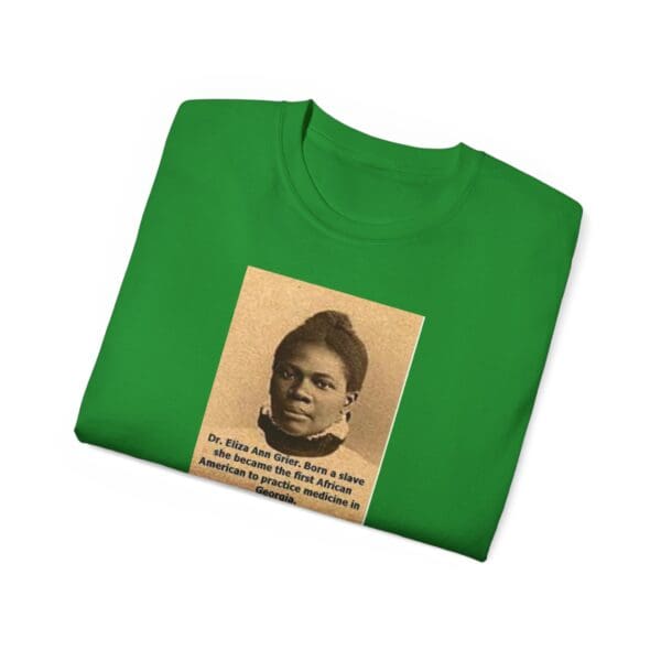 Unisex Ultra Cotton Tee "Dr. Eliza Ann Grier: From Cotton Fields to Medical Excellence." - Image 28