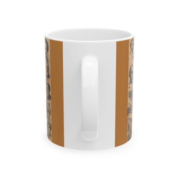 Ceramic Mug, (11oz, 15oz) Knowledge at the Table, Legacy in Their Hands" - Image 2