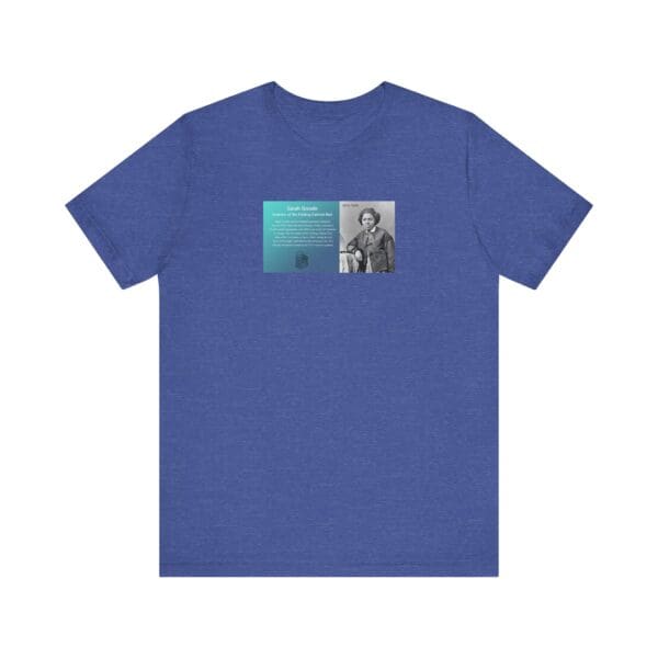 Unisex Jersey Short Sleeve Tee  "Sarah E. Goode: The Mind That Transformed Space" - Image 41