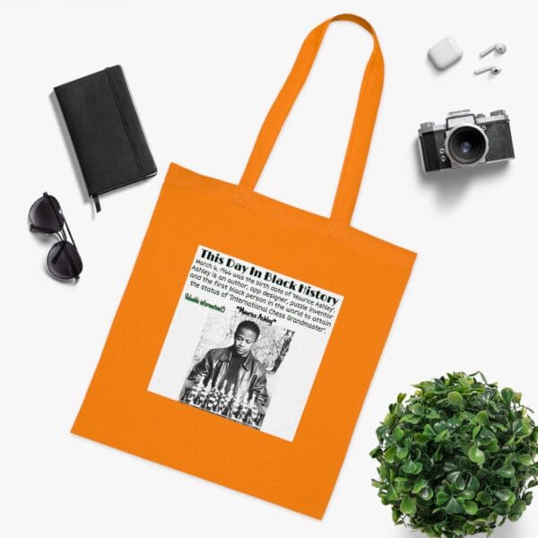 Cotton Canvas Tote Bag "Master Your Move – Carry Grandmaster Ashley’s Legacy" - Image 9
