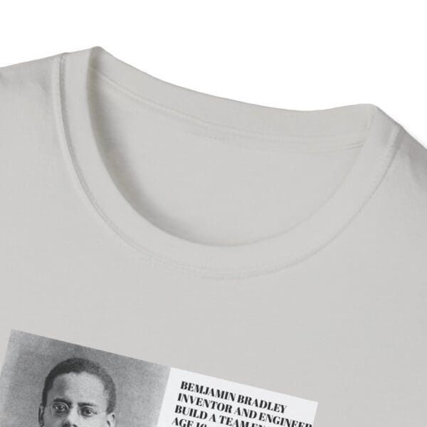 Unisex Softstyle T-Shirt "Benjamin Bradley: Steam Power, Genius, and Resilience." - Image 11