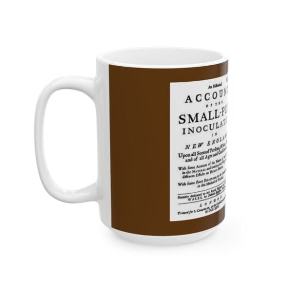 Ceramic Mug, (11oz, 15oz) Onesimus—The Man Who Taught Immunity" - Image 7
