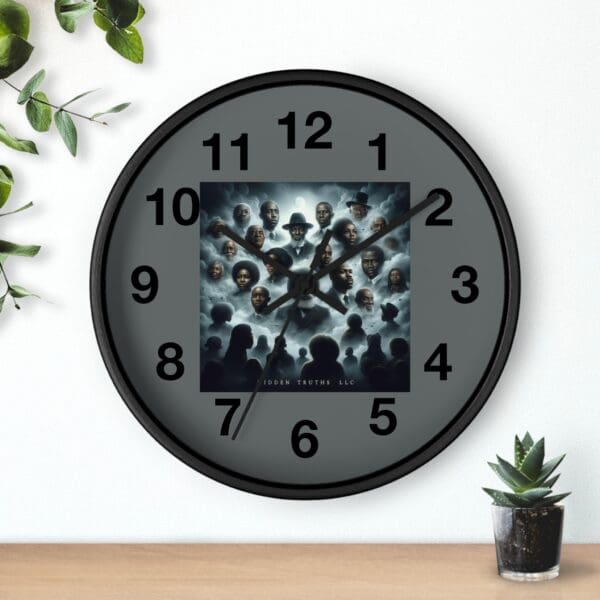 Wall Clock "Through the Mist, History Speaks." - Image 3