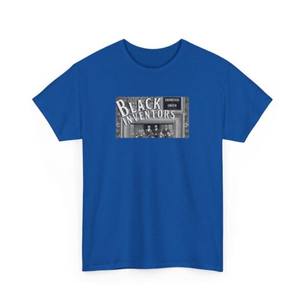 Unisex Heavy Cotton Tee "Inventors Who Changed the World" - Image 39